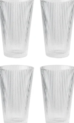 Glas<Stelton Pilastro drikkeglas 0,35 l, 4 Stk clear