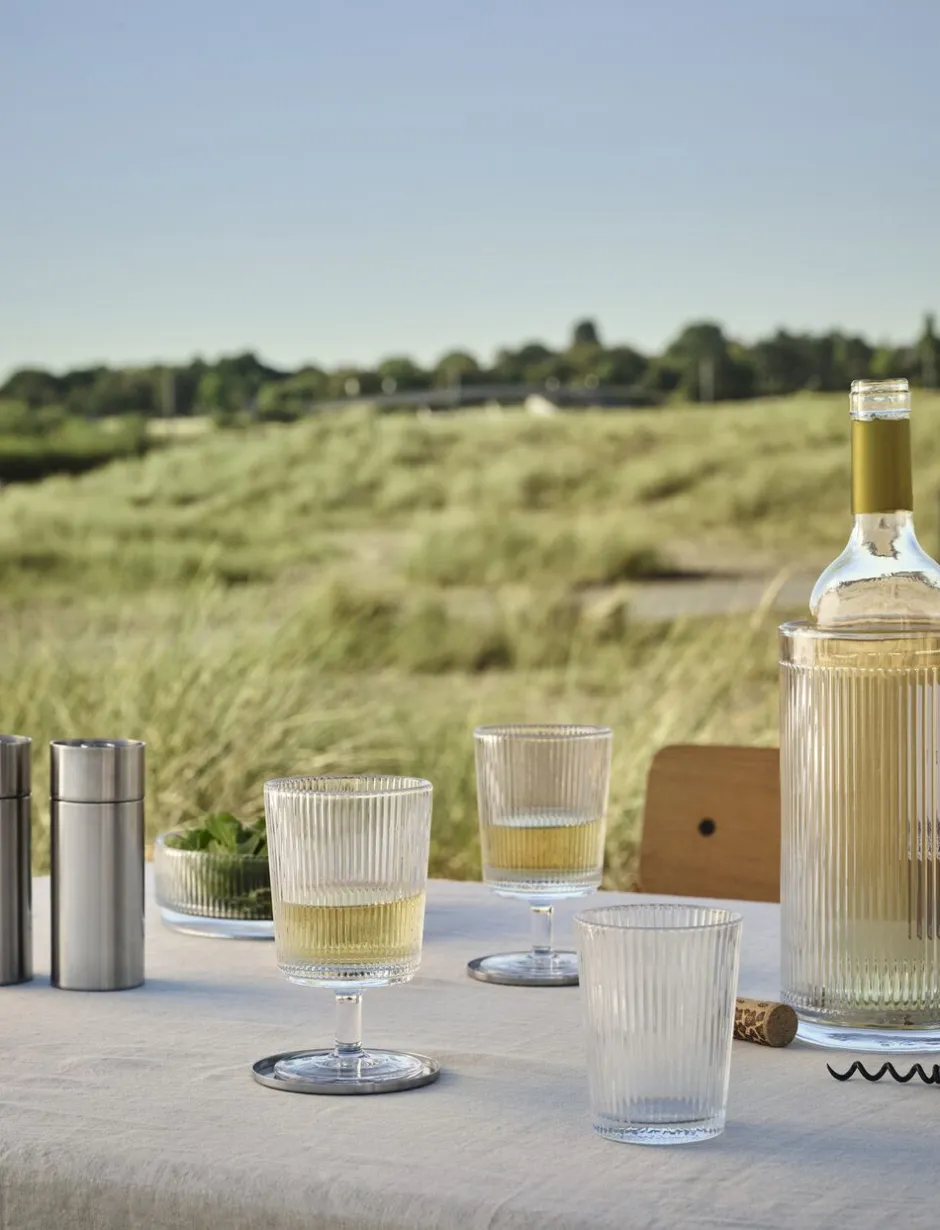 Glas<Stelton Pilastro drikkeglas 0.15 l. 6 Stk clear