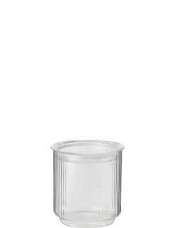 Opbevaring<Stelton Pilastro opbevaringskrukke 0.6 l. clear