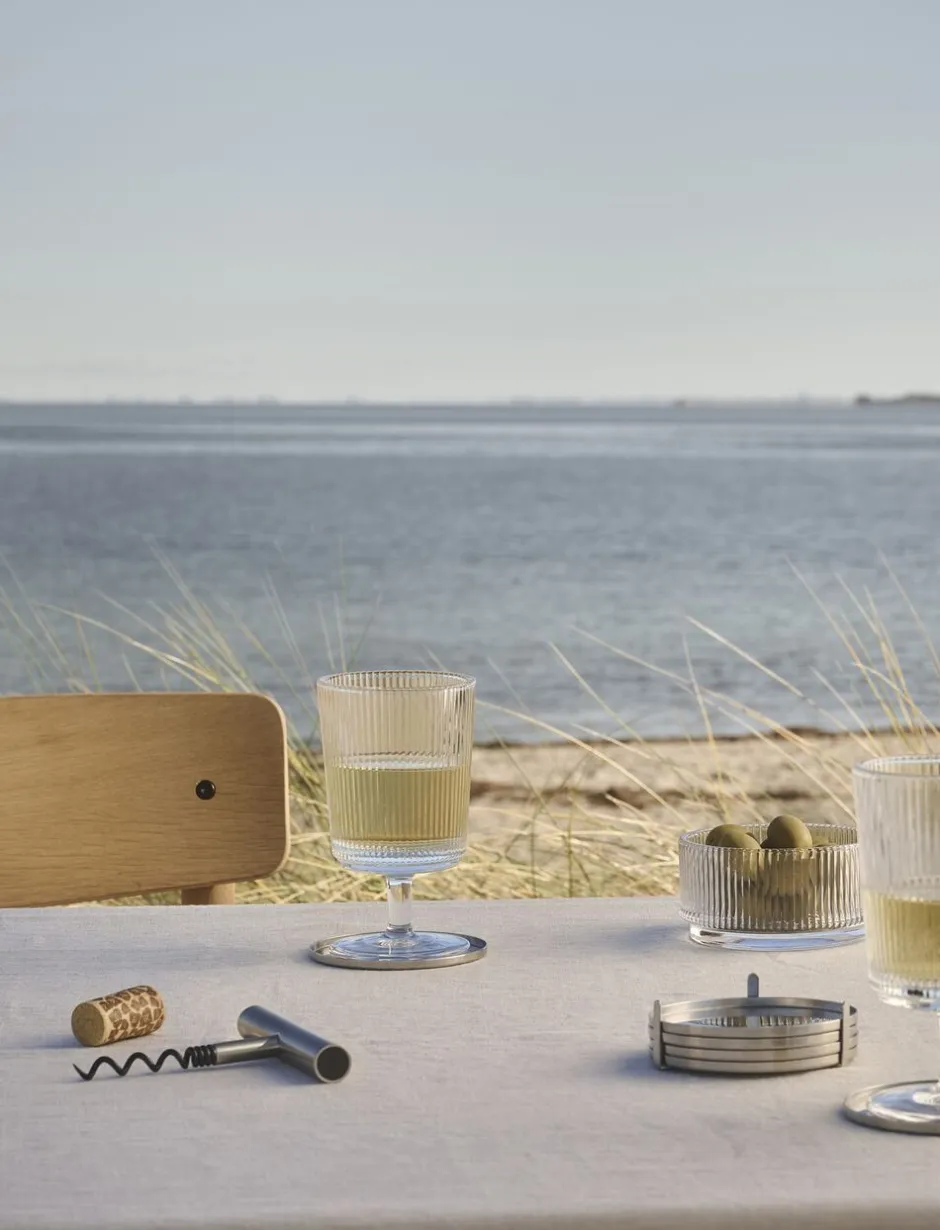 Glas<Stelton Pilastro vinglas 0.18 l. 4 Stk clear