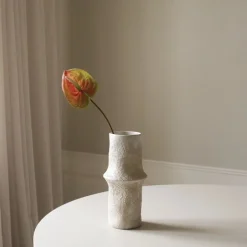 Kunstige Blomster & Træer<Botané Pink Medium Anthurium Flower