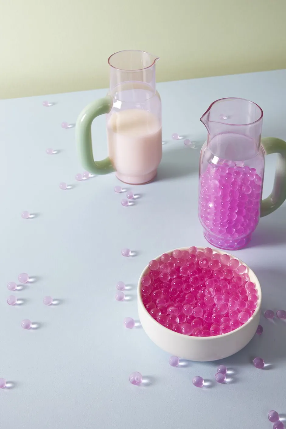 Karafler & Kander<Studio About PITCHER, MILKY JADE/ MILKY ROSE