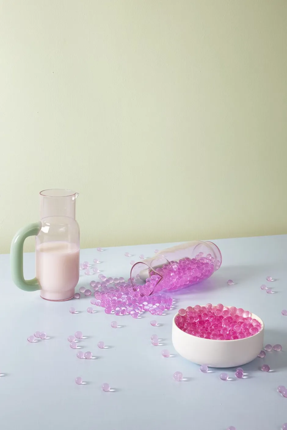 Karafler & Kander<Studio About PITCHER, MILKY JADE/ MILKY ROSE