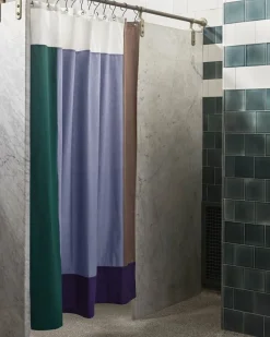 Badeforhæng<Hay Pivot Shower Curtain-Blue