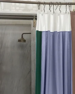 Badeforhæng<Hay Pivot Shower Curtain-Blue