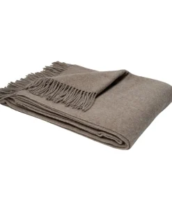 Plaider<Magasin du Nord Collection Plaid taupe 140x200cm