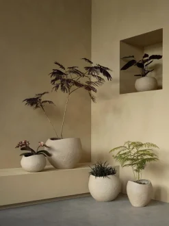 Vaser & Urtepotteskjulere<Audo Copenhagen Plantas Planter, H 26, Ivory