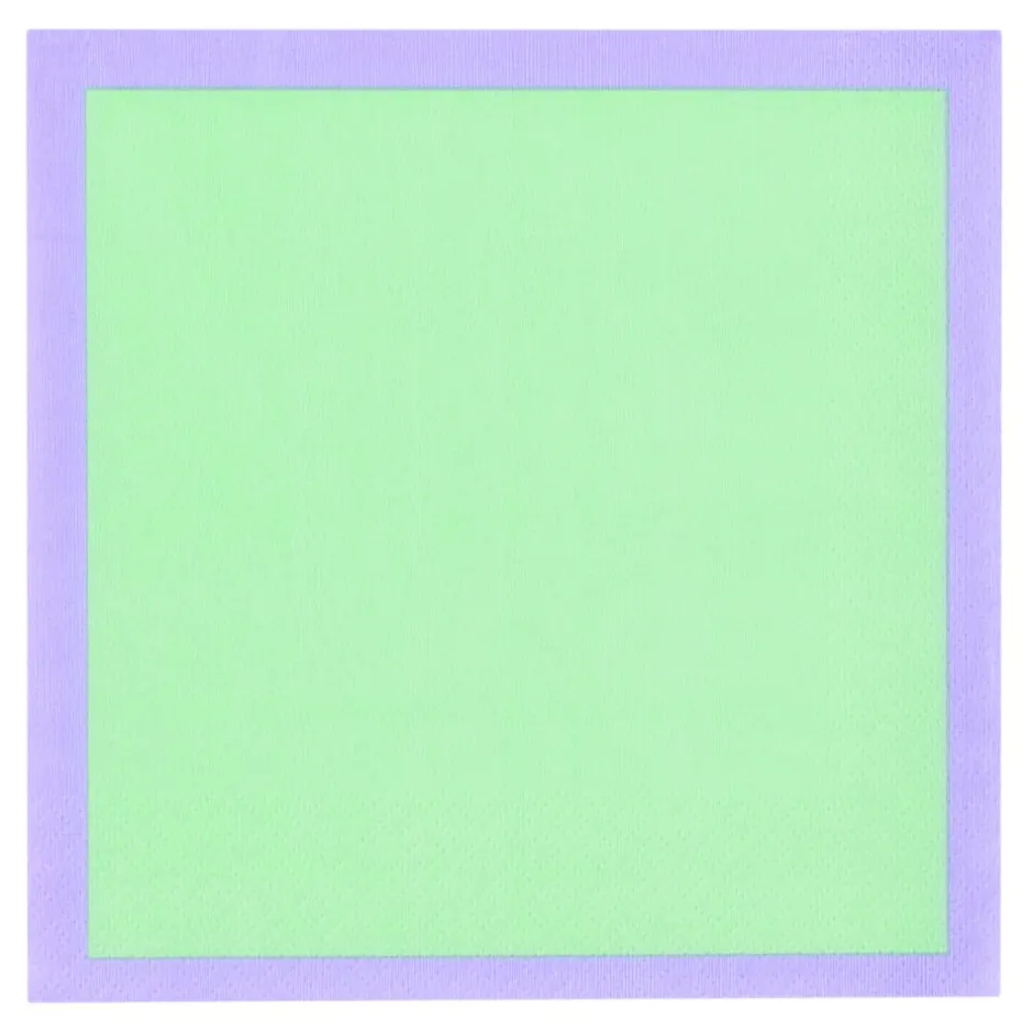 Tilbehør Til Bordet<Iittala Play papirserviet 33x33cm mint-lilla