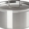 Gryder & Pander<Le Creuset 3-PLY Gryde m/låg 6,0L