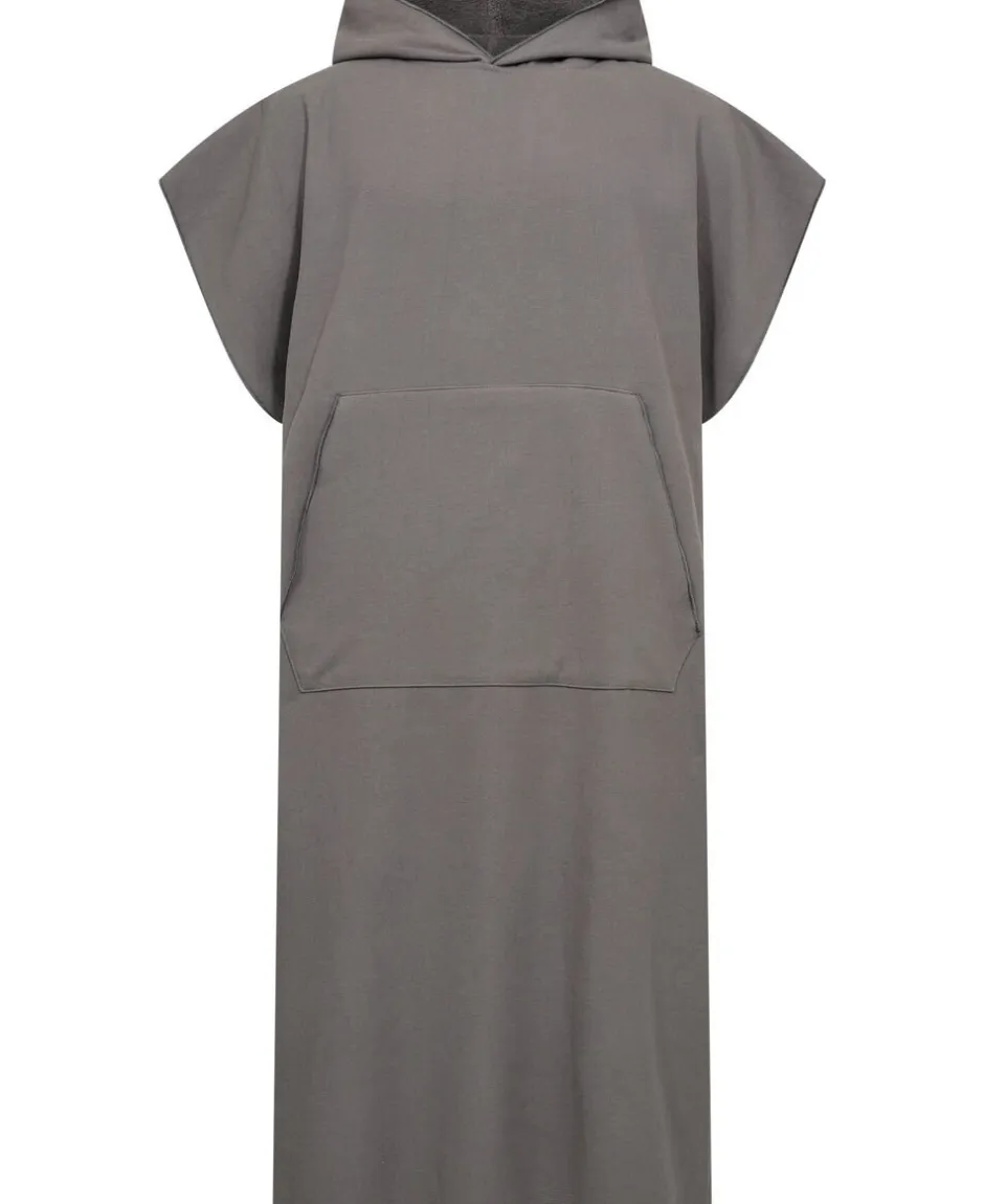 Håndklæder<Magasin du Nord Collection Poncho flat one side/terry back grey One Size