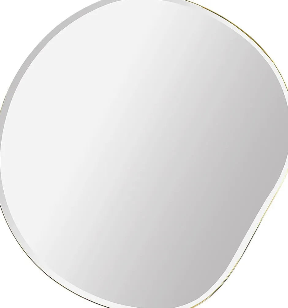 Spejle<Ferm Living Pond Mirror - Small - Brass
