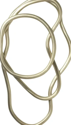 Tilbehør Til Bordet|Køkkenartikler<Ferm Living Pond Trivets - Set of 3 - Brass