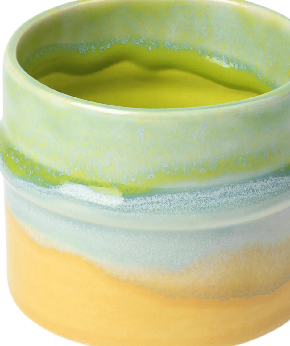 Kopper & Krus<Kähler Poppery Krus 27 cl apple green/mint/yellow