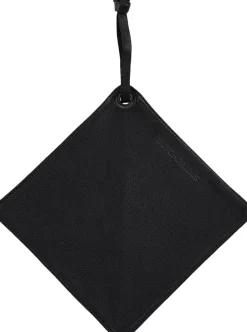 Tekstiler Til Køkkenet<DutchDeluxes Pot Holder, Classic Black Leather, with smart insert