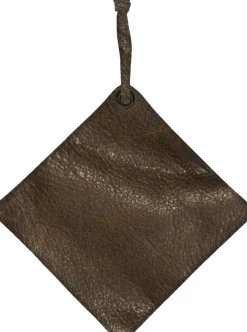 Tekstiler Til Køkkenet<DutchDeluxes Pot Holder, Vintage Brown Leather, with smart insert
