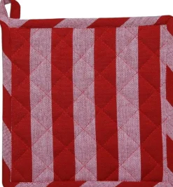 Tekstiler Til Køkkenet|Juletekstiler<Magasin du Nord Collection Pot holder 22x22 cm BIRK - Stripe dark red