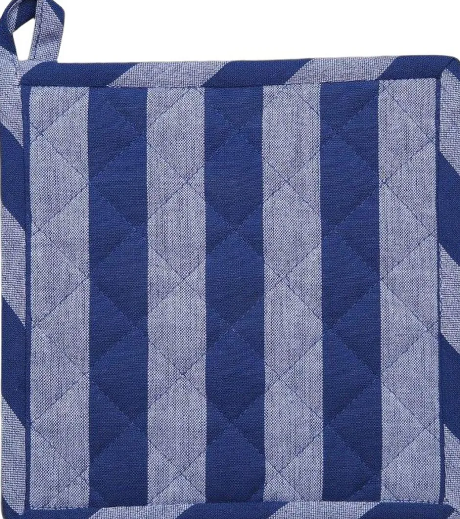 Tekstiler Til Køkkenet<Magasin du Nord Collection Pot holder 22x22 cm BIRK -Stripe blue