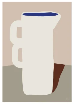 Plakater & Rammer<Poster & Frame pottery-06 Flerfarvet