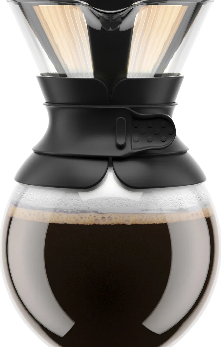 Kaffe & Te<Bodum Pour Over kaffebrygger med filter, 1. 0 l