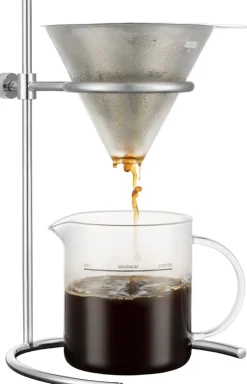 Kaffe & Te<Bodum POUR OVER Station med glaskande, 1,0L