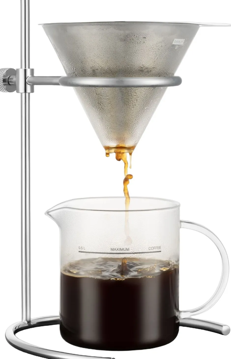 Kaffe & Te<Bodum POUR OVER Station med glaskande, 1,0L