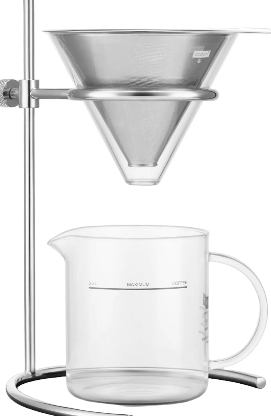 Kaffe & Te<Bodum POUR OVER Station med glaskande, 1,0L