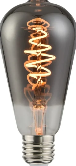 Lampetilbehør<DFTP PÆRE-DEKO E27 ST64 SPIRAL EDISON DÆMP RØGF.