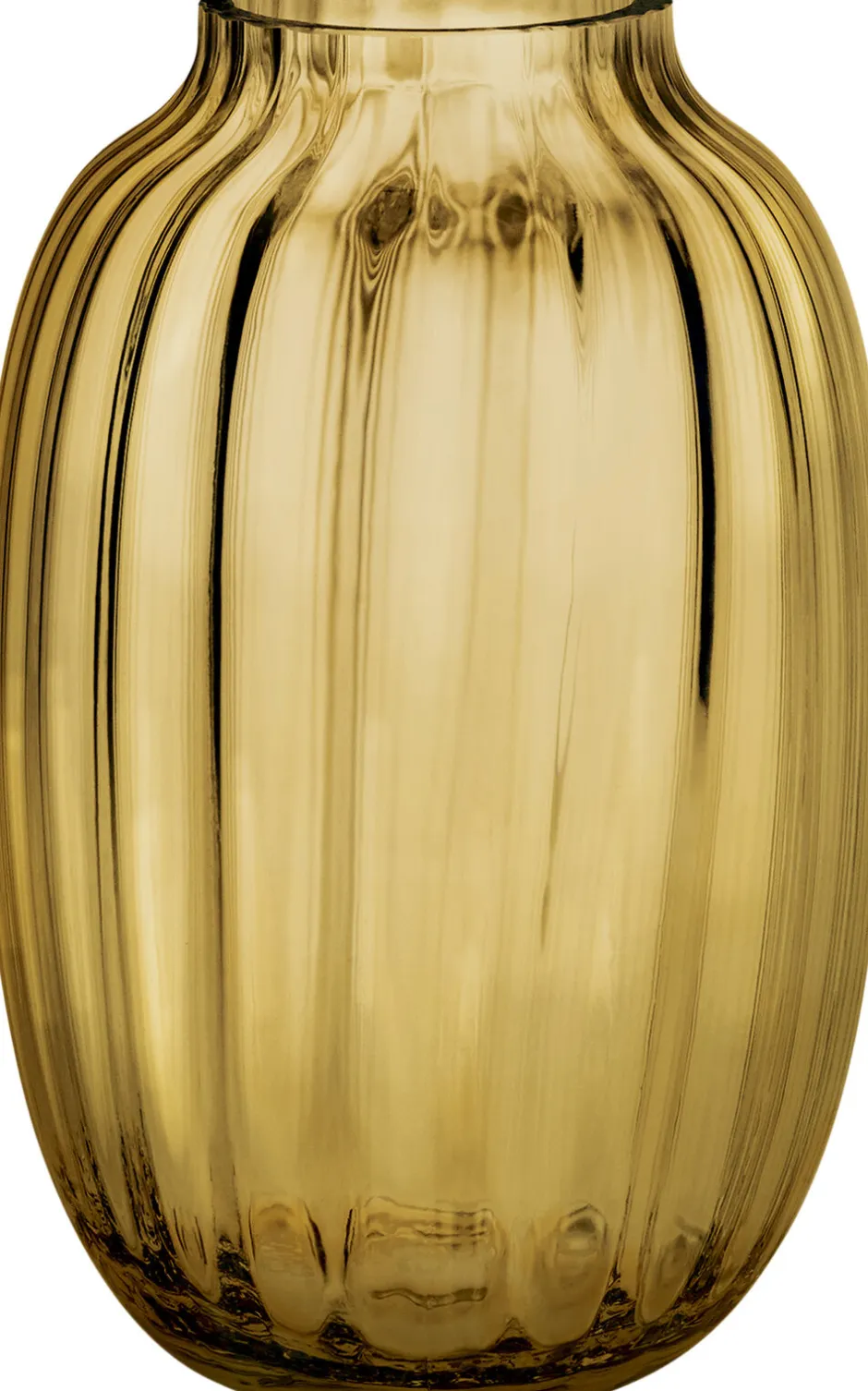 Vaser & Urtepotteskjulere<Holmegaard Primula Vase amber H25,5