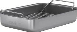 Bageartikler<Eva Trio Professionel bradepande med rist 26x19 cm keramisk Slip-Let®