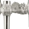 Lys & Lysestager<STOFF Nagel Quist candle holder - brushed chrome