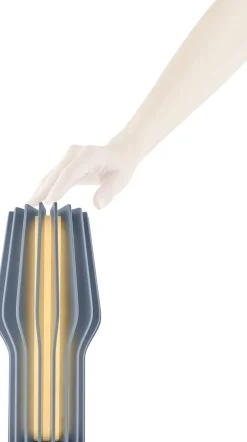 Bordlamper<Eva Solo Radiant LED Portable Table Lamp Dusty blue