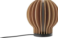 Bordlamper<Eva Solo Radiant rund LED lampe Oak
