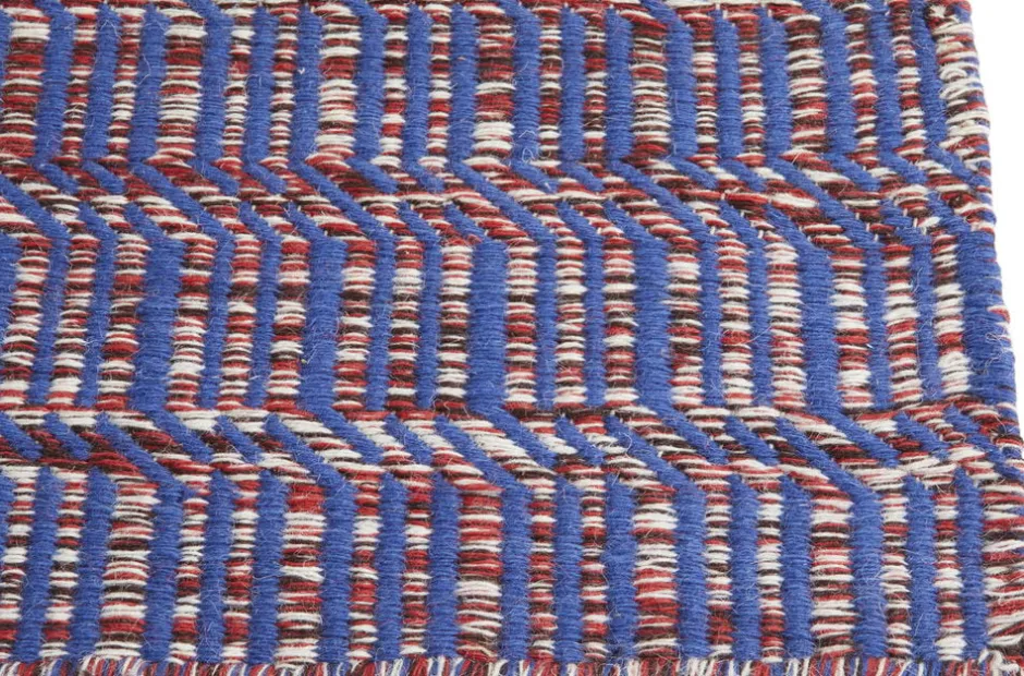 Gulvtæpper<Hay Radio Rug-50 x 80-Red, blue
