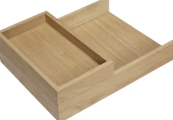 Kontorartikler<Hübsch Rail Desk Organiser Natural set of 2
