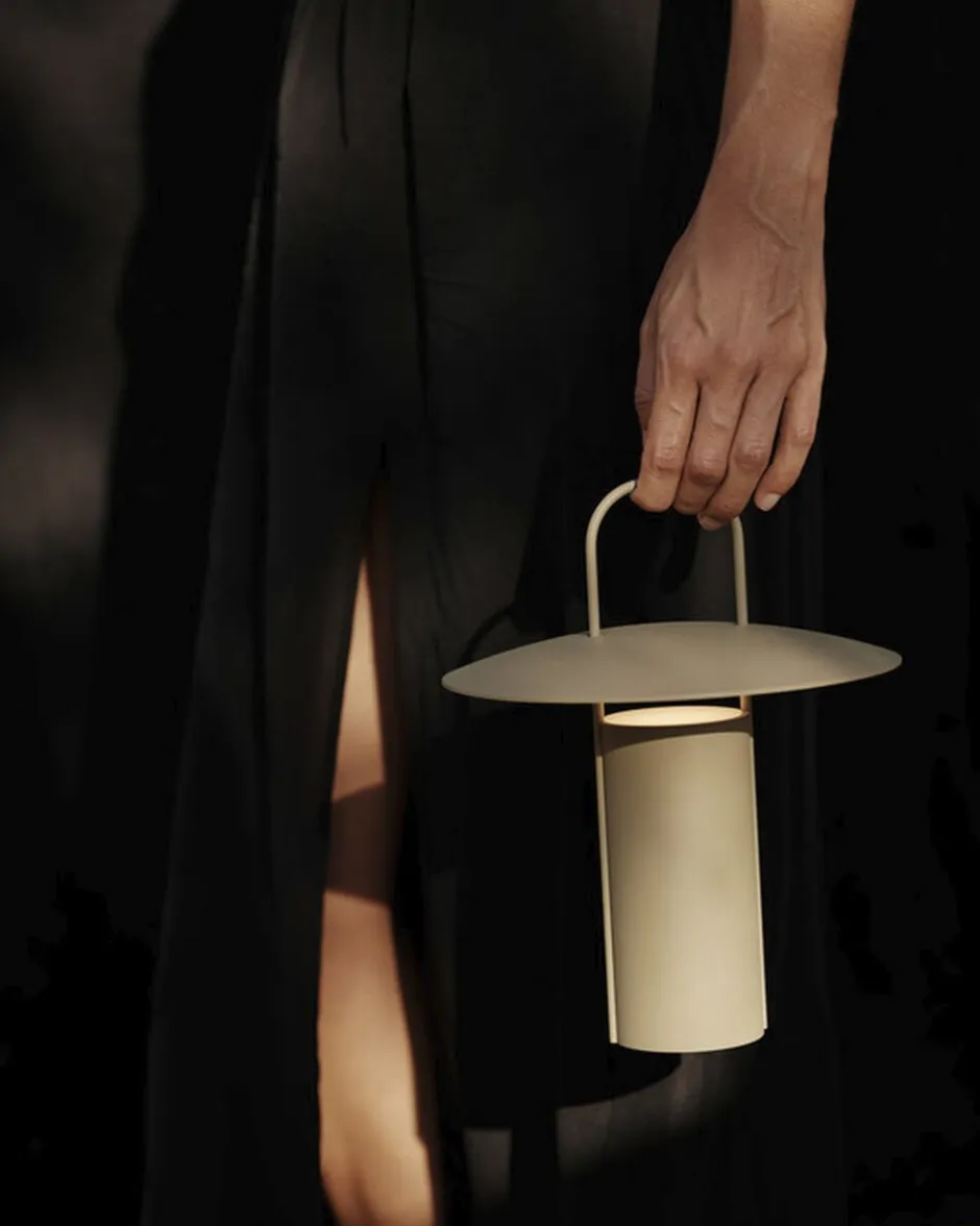 Trådløse Lamper<Audo Copenhagen Ray Table Lamp Portable Matt dusty green