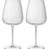 Glas<Luigi Bormioli Rødvinsglas bordeaux Optica 70 cl 4 stk.