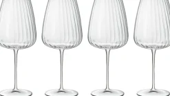 Glas<Luigi Bormioli Rødvinsglas bordeaux Optica 70 cl 4 stk.