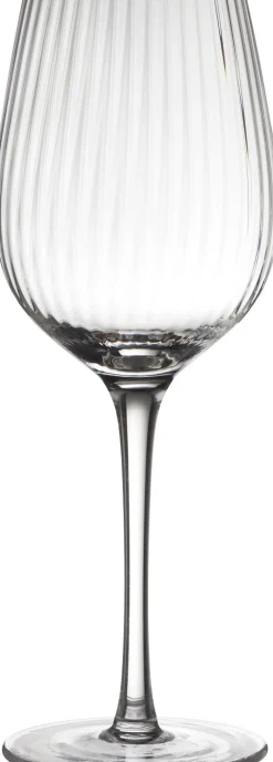 Glas<Lyngby Glas Rødvinsglas Palermo Gold 40 cl 4 stk.