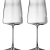 Glas<Lyngby Glas Rødvinsglas Zero 54 cl 4 stk.