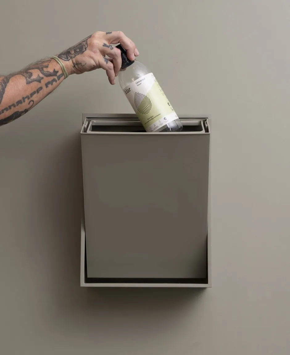 Opbevaring|Kontorartikler<RECOLLECTOR Recycling Box, 12 L Ash rose
