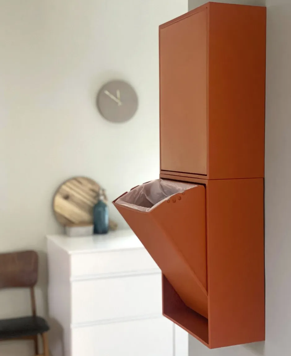 Opbevaring<RECOLLECTOR Recycling Box, 12 L Nordic sunset