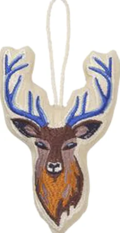 Juletræspynt<Broste Copenhagen Reindeer