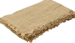 Sengetæpper<Juna Reloved Sengetæppe 240x260 cm sand