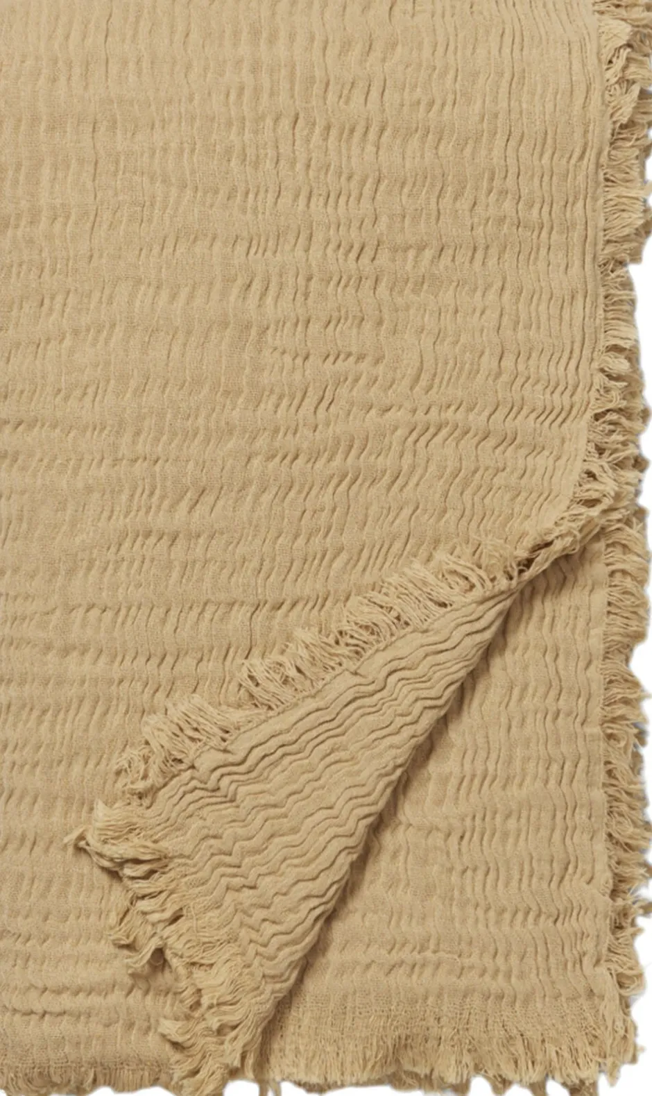 Sengetæpper<Juna Reloved Sengetæppe 240x260 cm sand