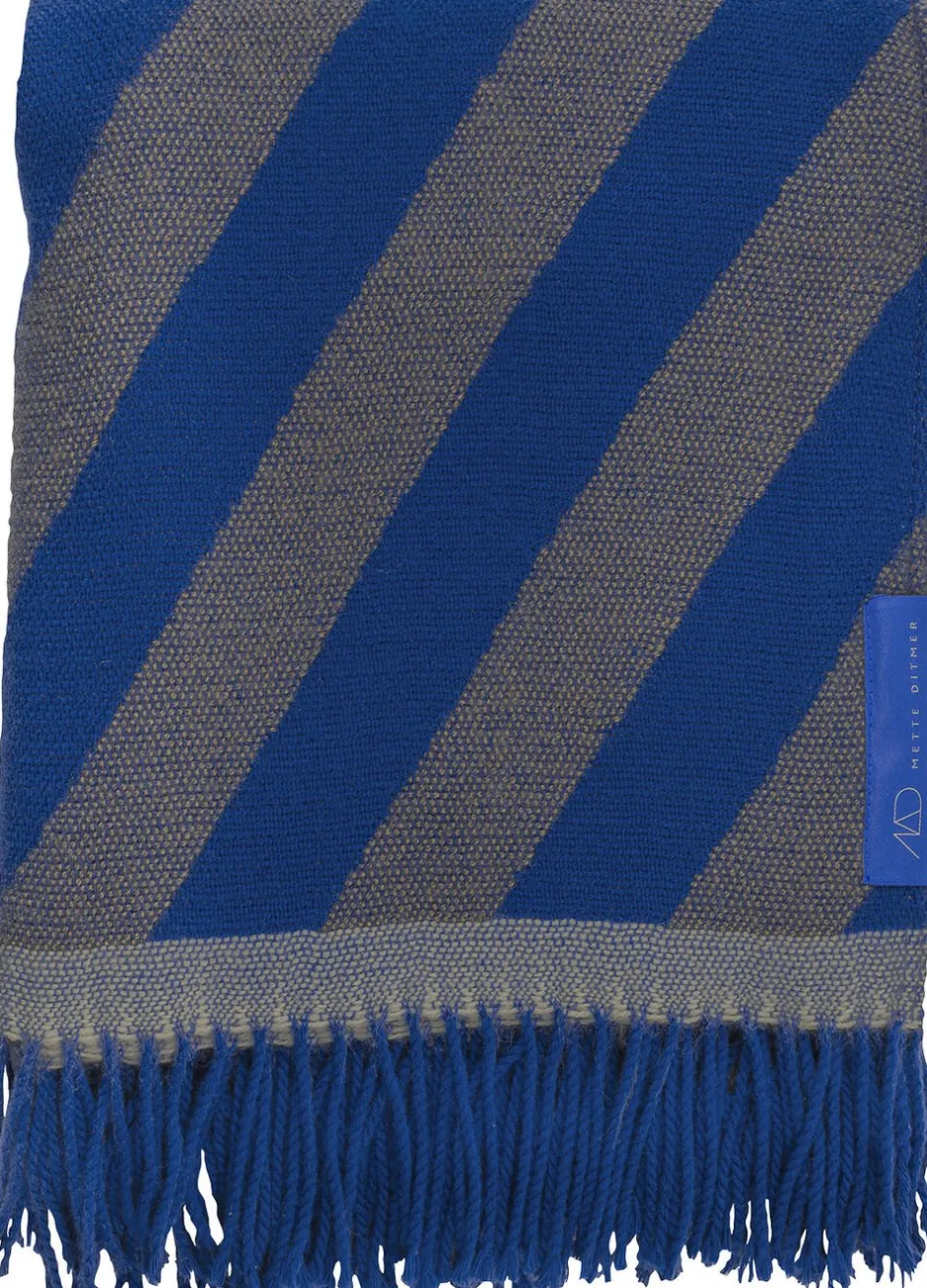 Gulvtæpper<Mette Ditmer Retro Throw Cobalt