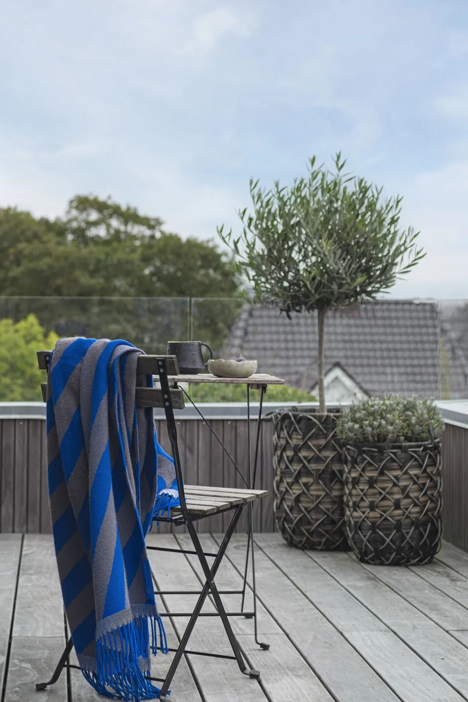 Gulvtæpper<Mette Ditmer Retro Throw Cobalt