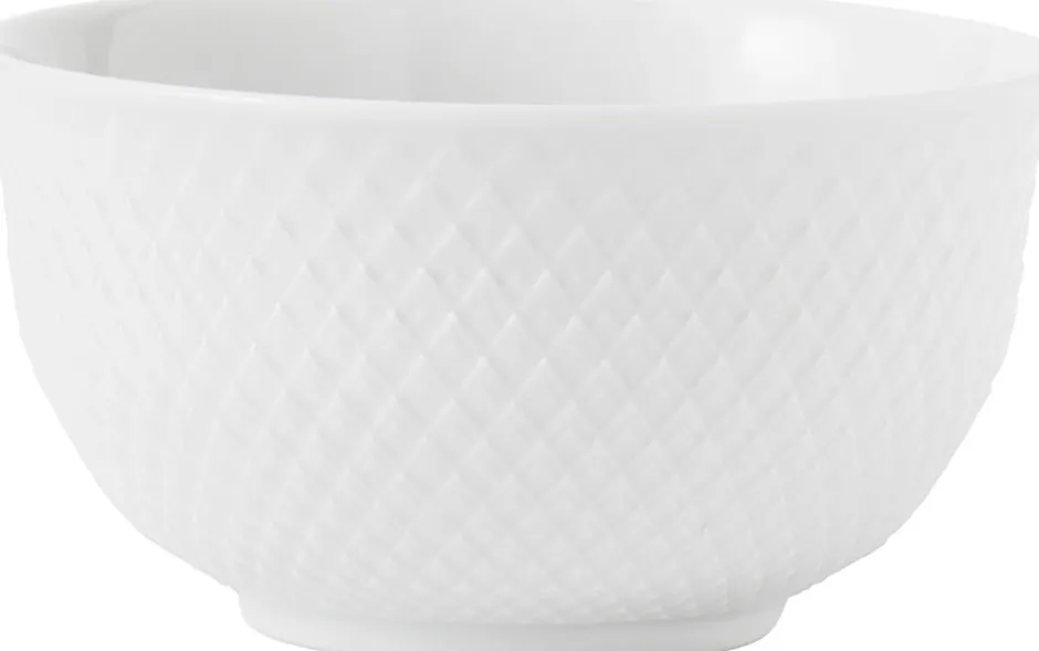 Skåle & Fade<Lyngby Porcelæn Rhombe bowl 35cl, white