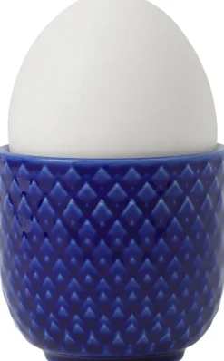 Tilbehør Til Bordet<Lyngby Porcelæn Rhombe Color Æggebærger Ø5 cm blå