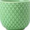 Tilbehør Til Bordet<Lyngby Porcelæn Rhombe Color Æggebærger Ø5 cm grøn