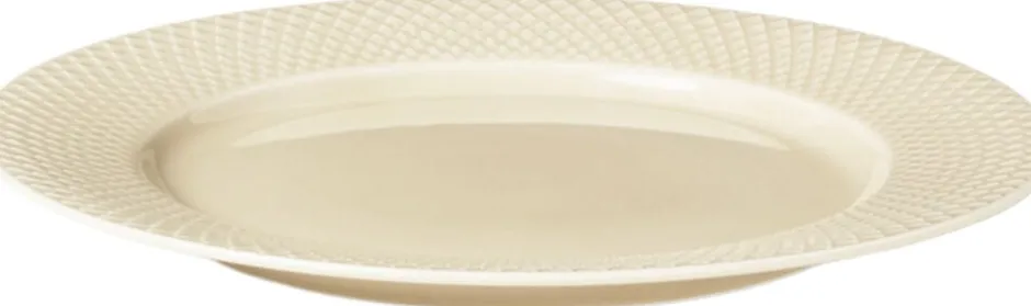 Tallerkener<Lyngby Porcelæn Rhombe Earth Middagstallerken Ø27 cm marble